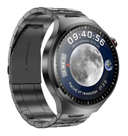 Smart Watch Watch 5 Pro 49mm IP68 Aprova d`agua Amoled 2 pulseira Gps Nfc Chatgpt Original