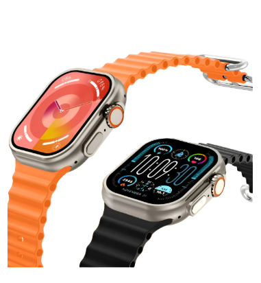 Smartwatch Hw Ultra2 Call Completo Câmera Wi-Fi Ia Chat-gpt Amoled 49mm Nfc 7 Pulseira Prateado Ou Preto Vários Desenhos Várias Cores