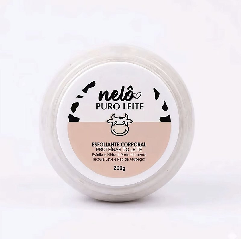 Esfoliante Corporal Nelô Puro Leite 200g