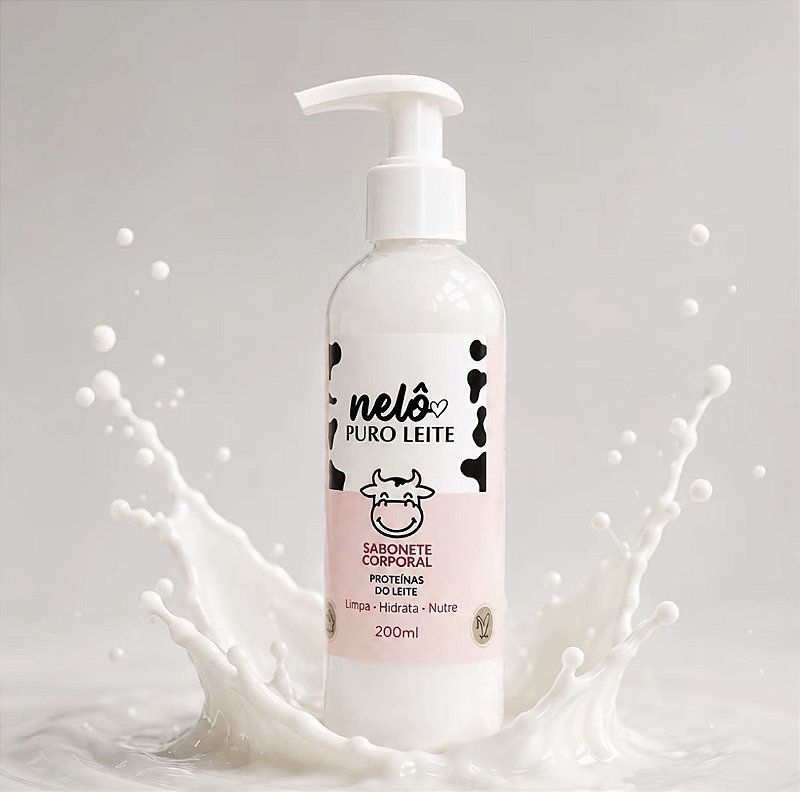 Sabonete Corporal Nelô Proteínas do Leite 200ml