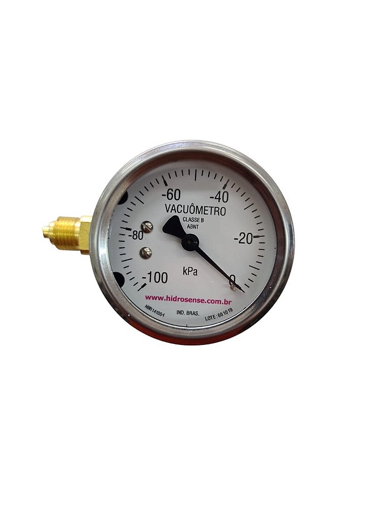 Vacuômetro Analógico ( 0 a 100 KPA)