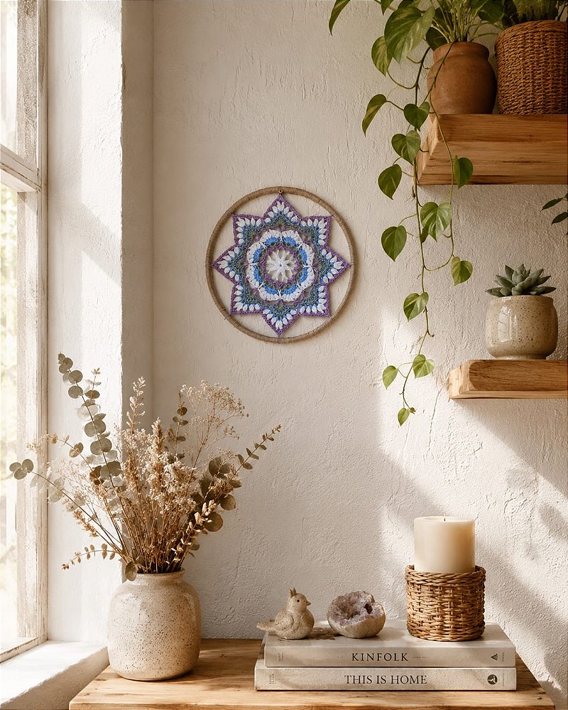 Mandala Acolher 27 cm