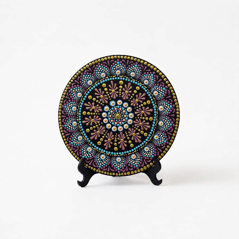 Mandala Pontilhismo 15 cm