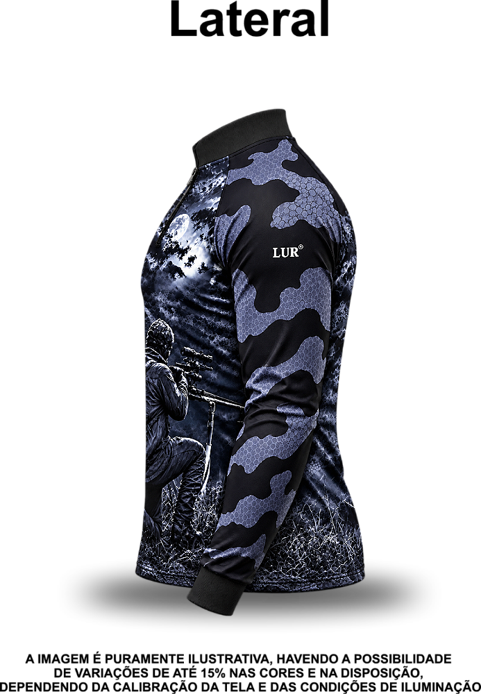 Camisa UV 50+ Coração de Caçador Termal