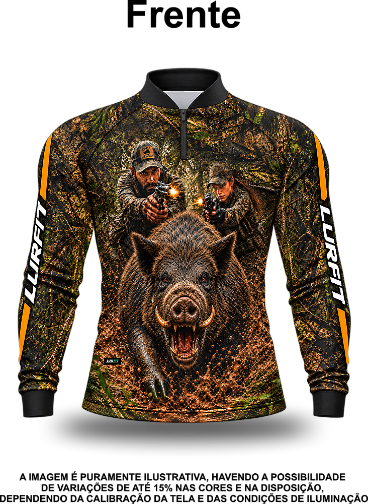 Camisa UV 50+ Coração de Caçador PETECO