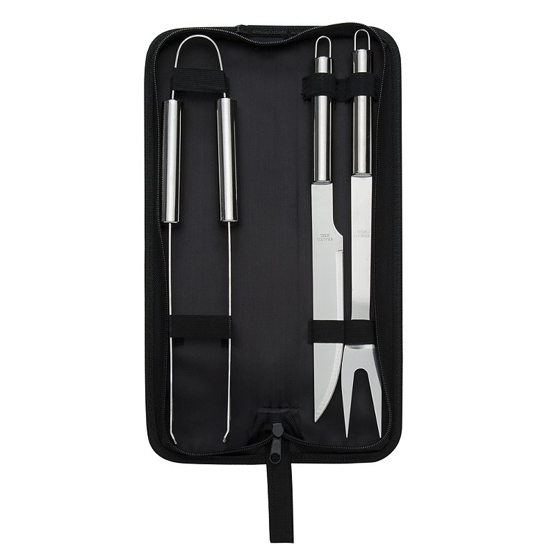 Kit Churrasco 3 peças no estojo personalizado