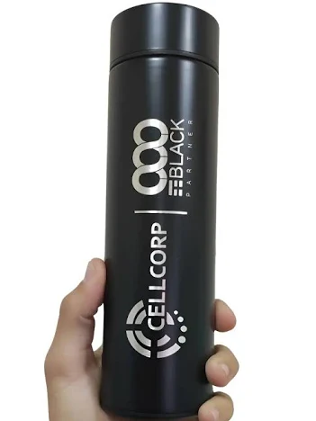 Garrafa Inox 450 ml com Display LED personalizada