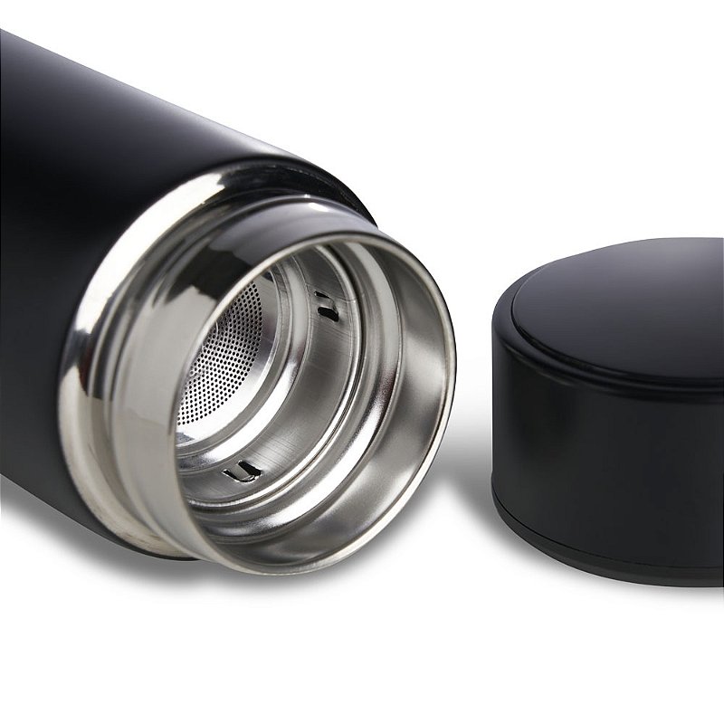 Garrafa Inox 450 ml com Display LED personalizada