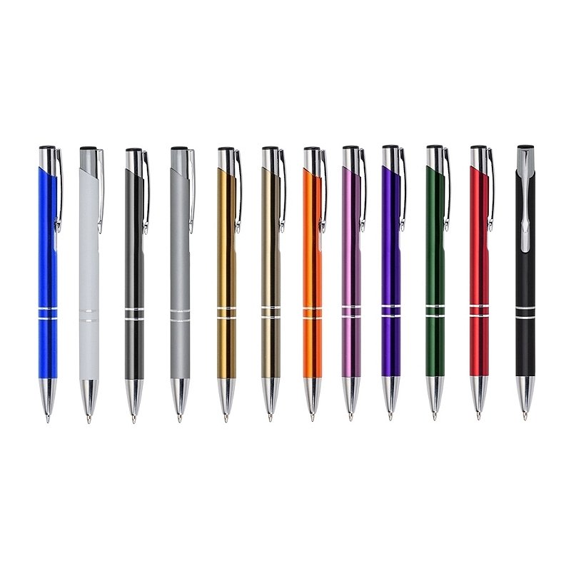 Kit canetas metal personalizada(100 peças).