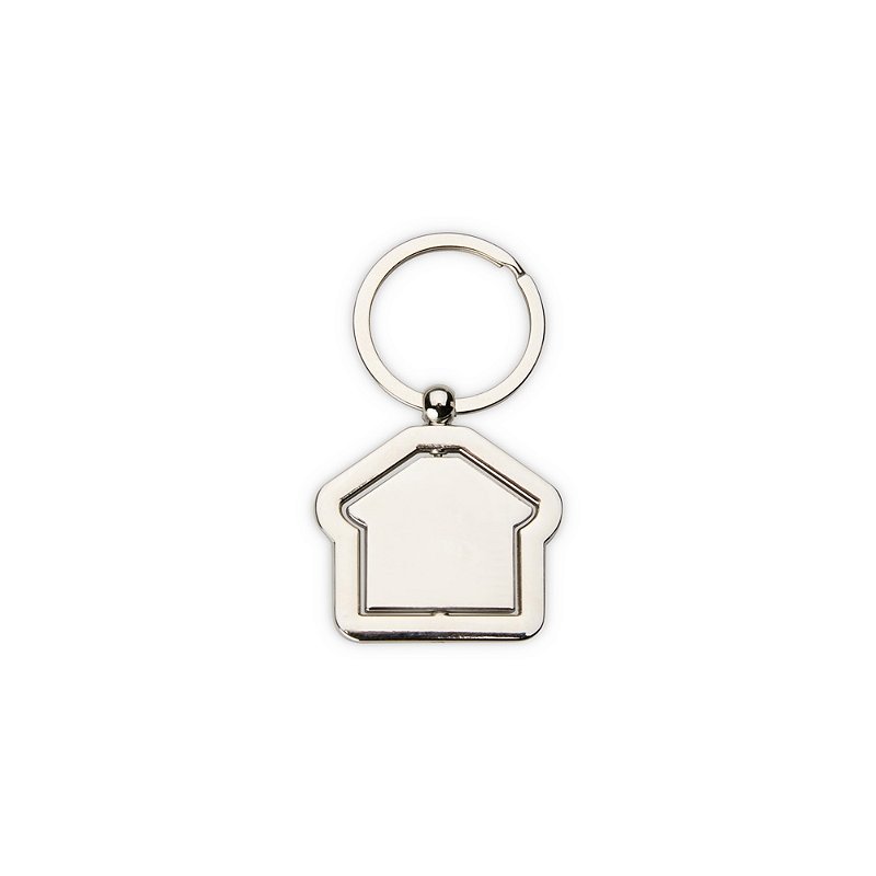 Kit Chaveiros Metal Giratório Casa personalizados (50)