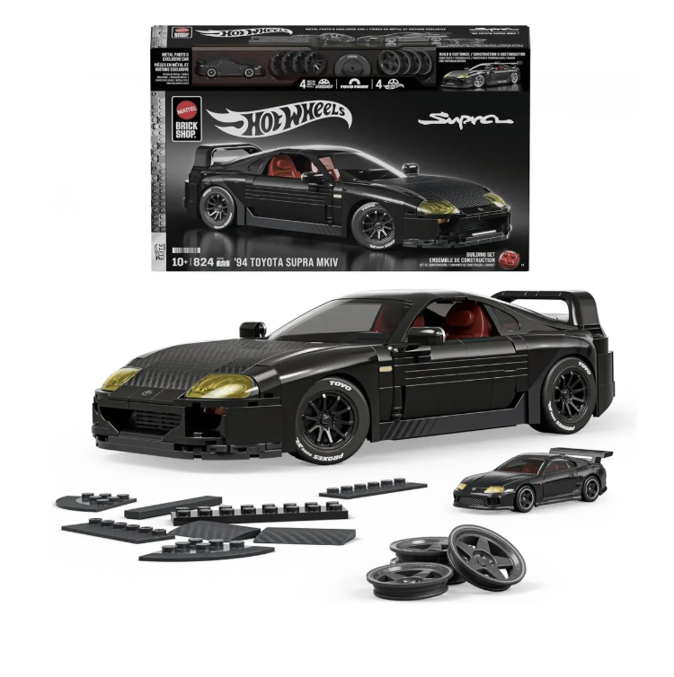 Hot Wheels Brick Shop - Toyota Supra MKIV