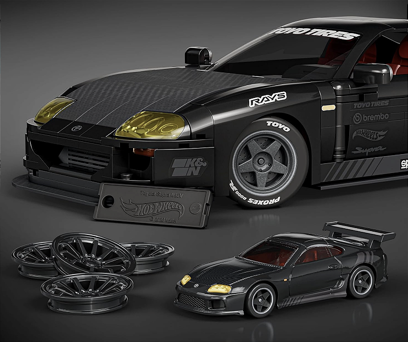 Hot Wheels Brick Shop - Toyota Supra MKIV