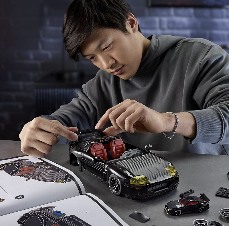 Hot Wheels Brick Shop - Toyota Supra MKIV