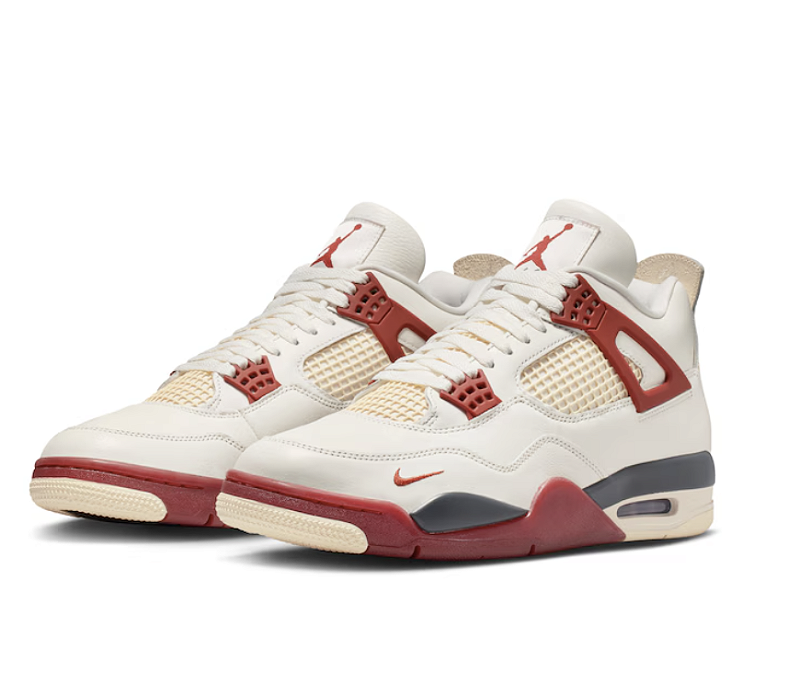 Nike Air Jordan 4 BIKE AIR x Nigel Sylvester Fire Red