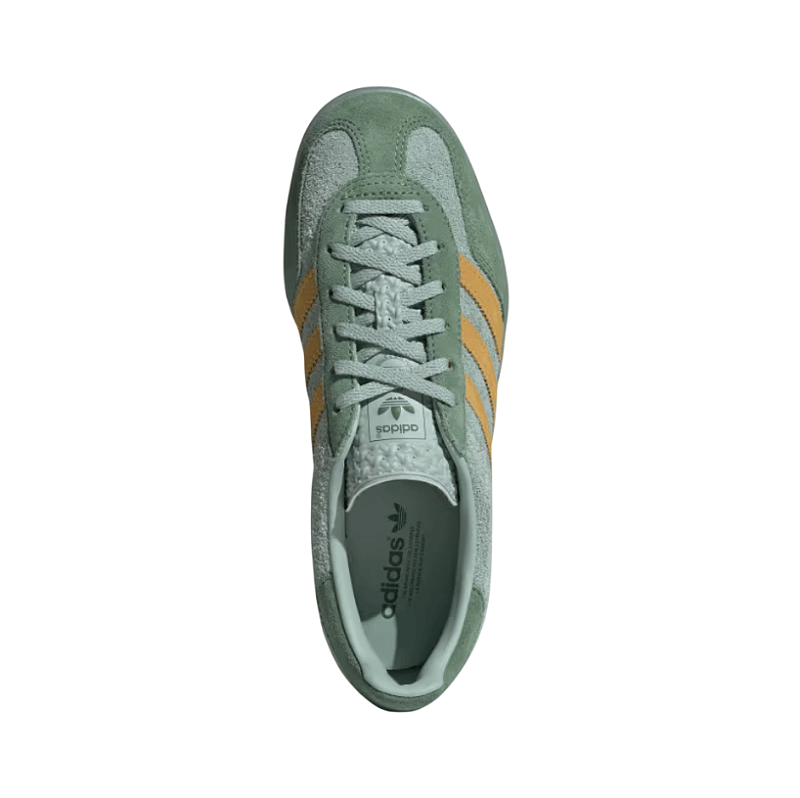 Adidas Gazelle Green Hazy Crew Yellow