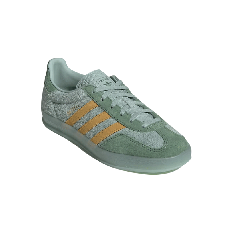 Adidas Gazelle Green Hazy Crew Yellow