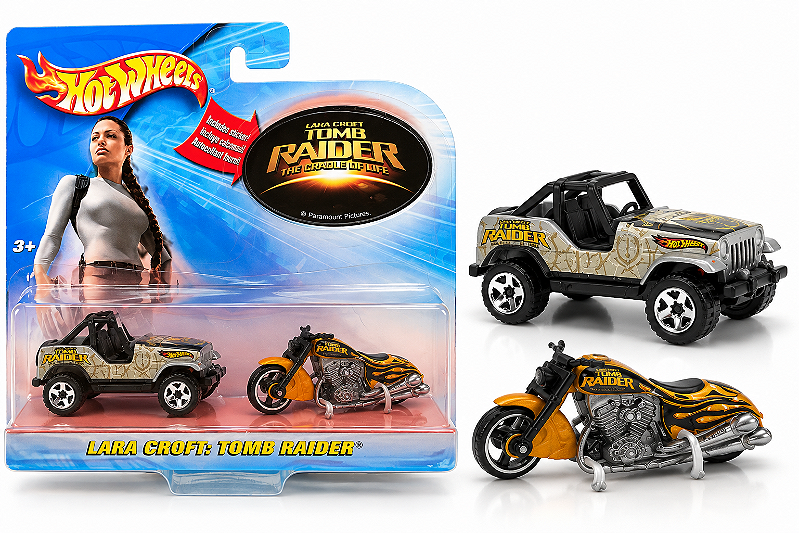 Hot Wheels Action Pack - Lara Croft Tomb Raider 1:64