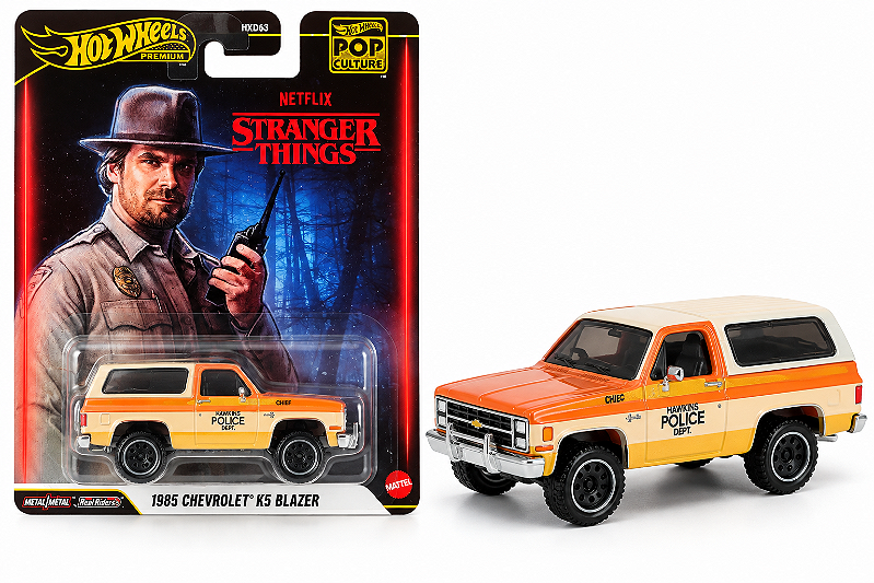 Hot Wheels Premium - Stranger Things 1985 Chevrolet K5 Blazer 1:64