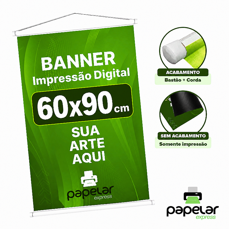 Banner Personalizado em Lona 280g com Ilhós