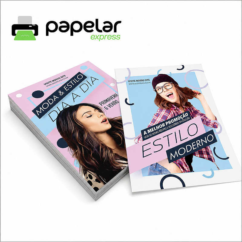 Panfletos Apergaminhado 150g 150x210mm - 1000 unidades