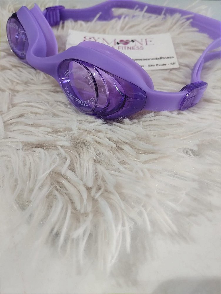 Óculos de Natação Silicone Ajustável