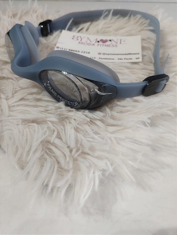 Óculos de Natação Silicone Ajustável