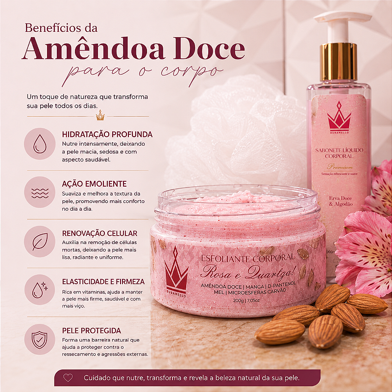 Kit Spa Buranello – Banho Imperial 👑