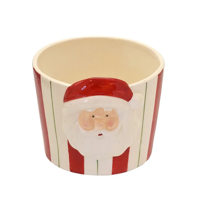 Cachepot Natalino Papai Noel 14cm Espressione