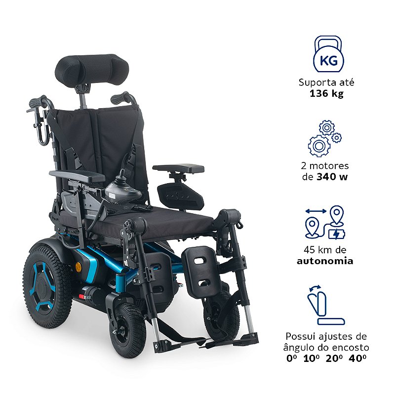 Cadeira Motorizada Reclinavel Optimus - Dellamed