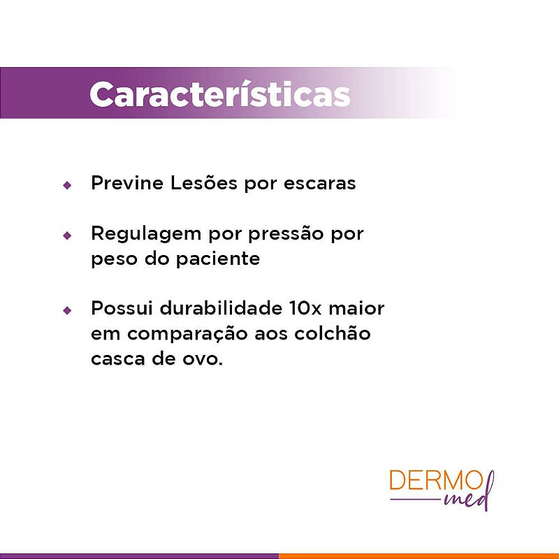 Colchão Pneumático Kit Air Plus Anti Escaras - Dellamed