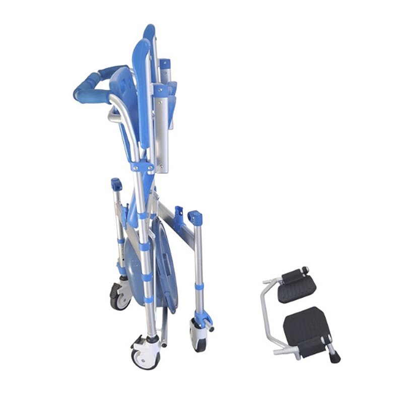 Cadeira De Banho S50 Azul Dobrável Até 120 Kg - Supermedy