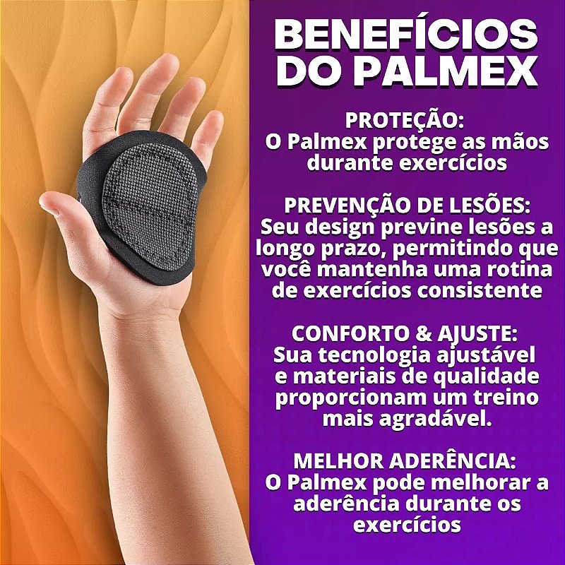Protetor Palmar Preto Tamanho Único - Hidrolight