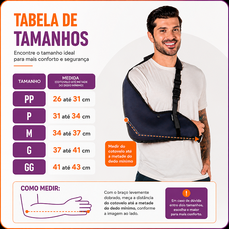 Tipoia Imobilizadora Velpeau Basic - Hidrolight