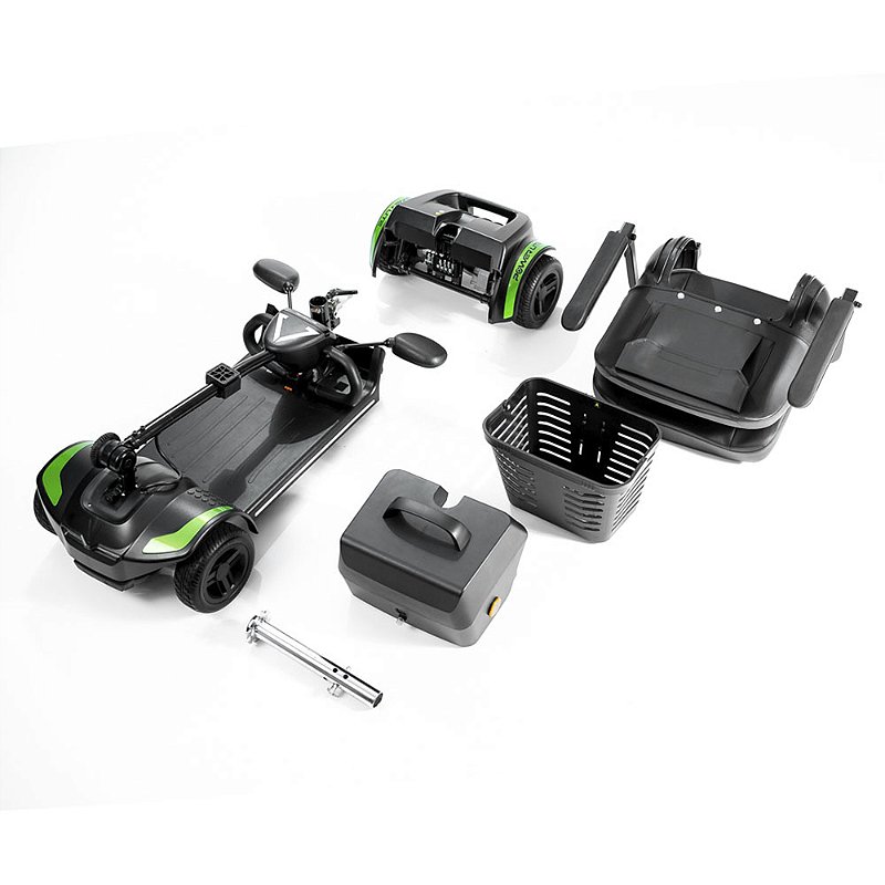 Scooter Motorizada Speed S Até 136 Kg Com 4 Suspensões - Power Lite