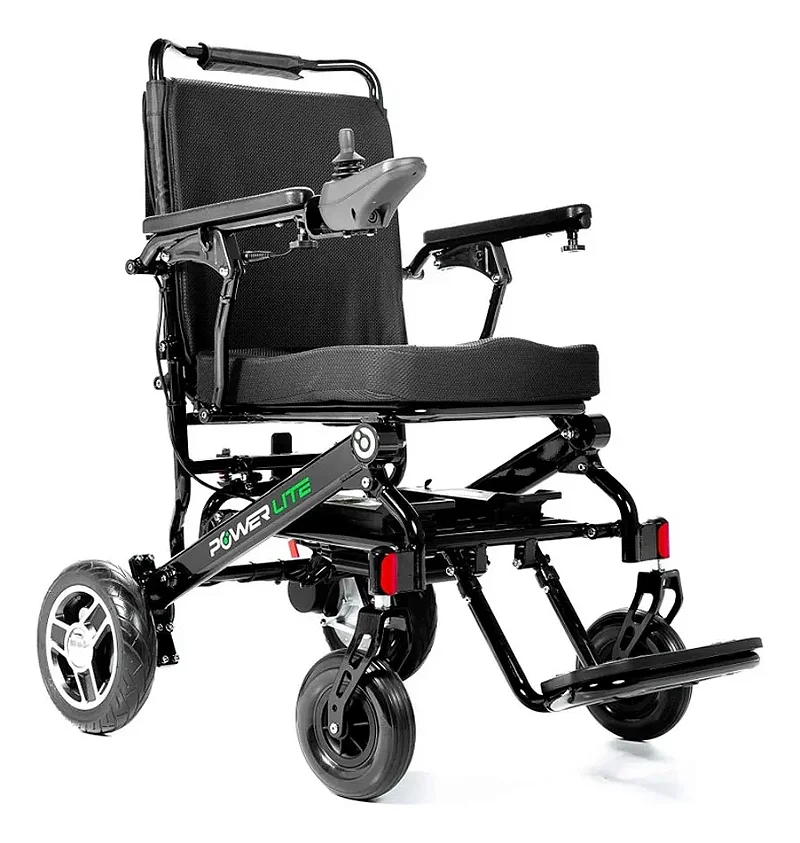 Cadeira De Rodas Motorizada Até 120 Kg Modelo D15A Compact In - Power Lite