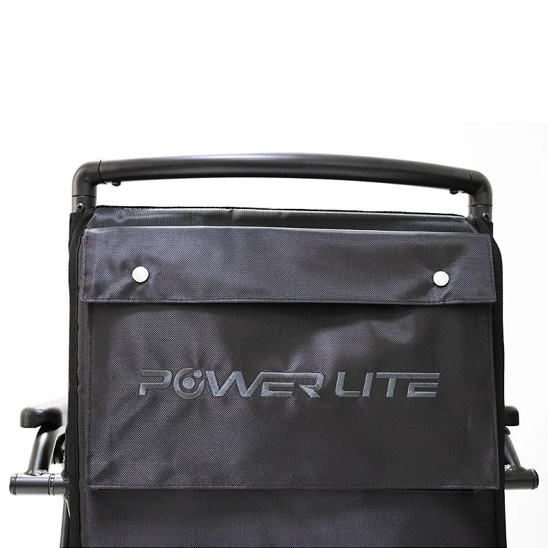 Cadeira De Rodas Motorizada Compact Pop D23A Preto Até 110 Kg - Power Lite