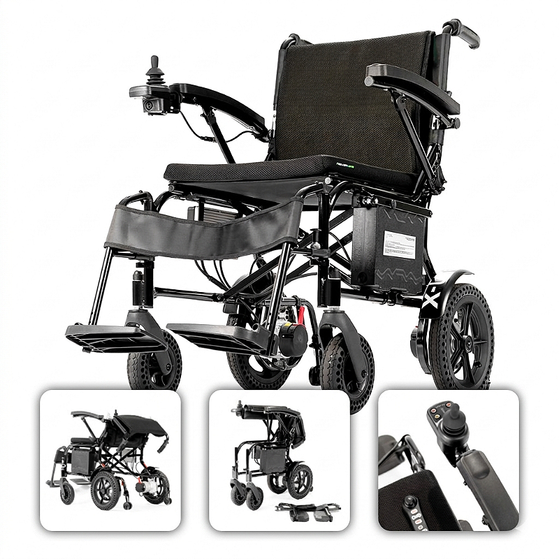Cadeira De Rodas Motorizada X-Lite Até 120Kg Power Lite