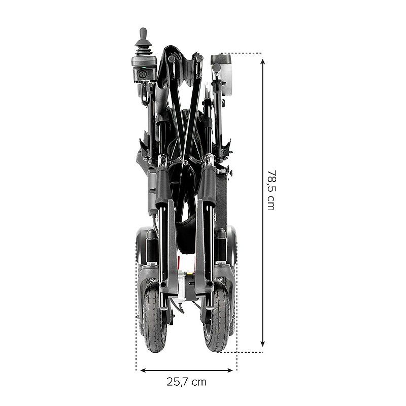 Cadeira De Rodas Motorizada X-Lite Até 120Kg Power Lite