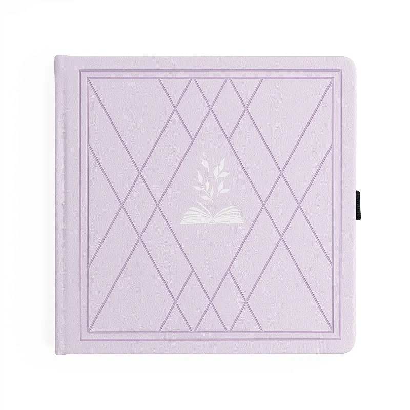 Reading Journal 8x8: Library in Lilac - Archer & Olive