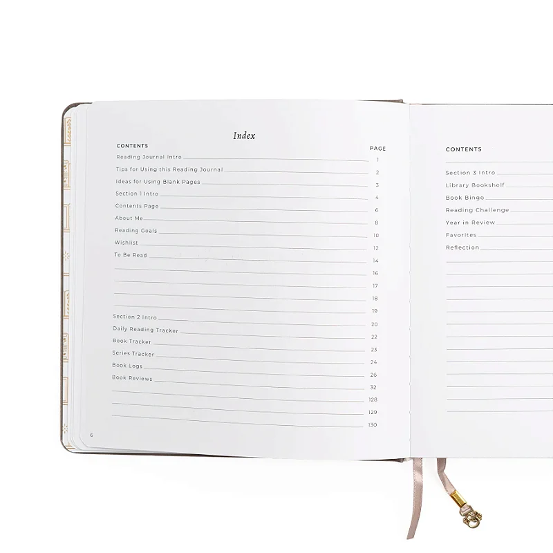 Reading Journal 8x8: Library in Lilac - Archer & Olive