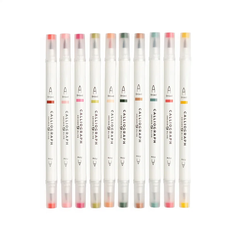 Calliograph Brush Pens Meadow & Vine - Archer & Olive