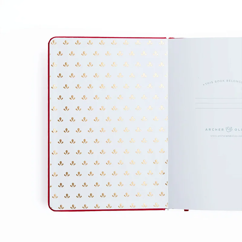 Journal A5 Sunflower - 128 páginas (64 folhas) - Archer & Olive