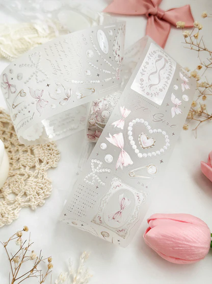Pet Tape: Bows & Pearls - Leela Journal