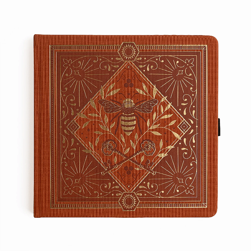 Junk Journal 8x8: Keeper of Bees in Rust - Archer & Olive