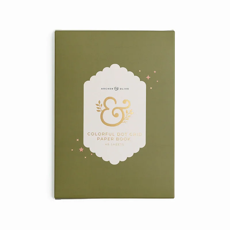 Paper Book: Cores Pontilhadas - Archer & Olive