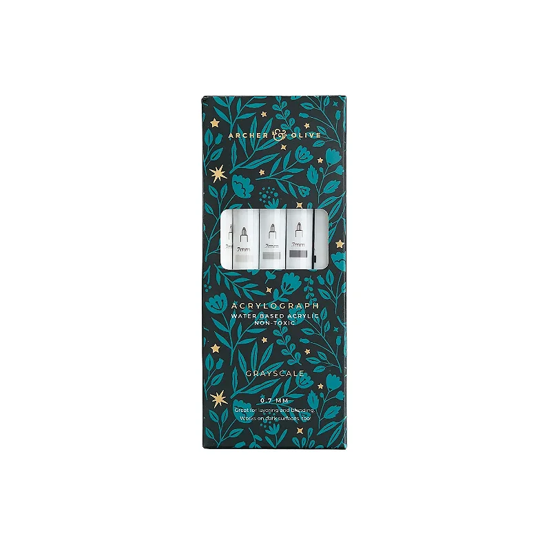 Acrylograph: Tons de Cinza [5] - Archer & Olive