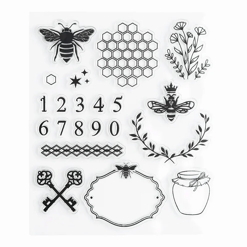Acrylic Stamps: Keeper of Bees - Archer & Olive