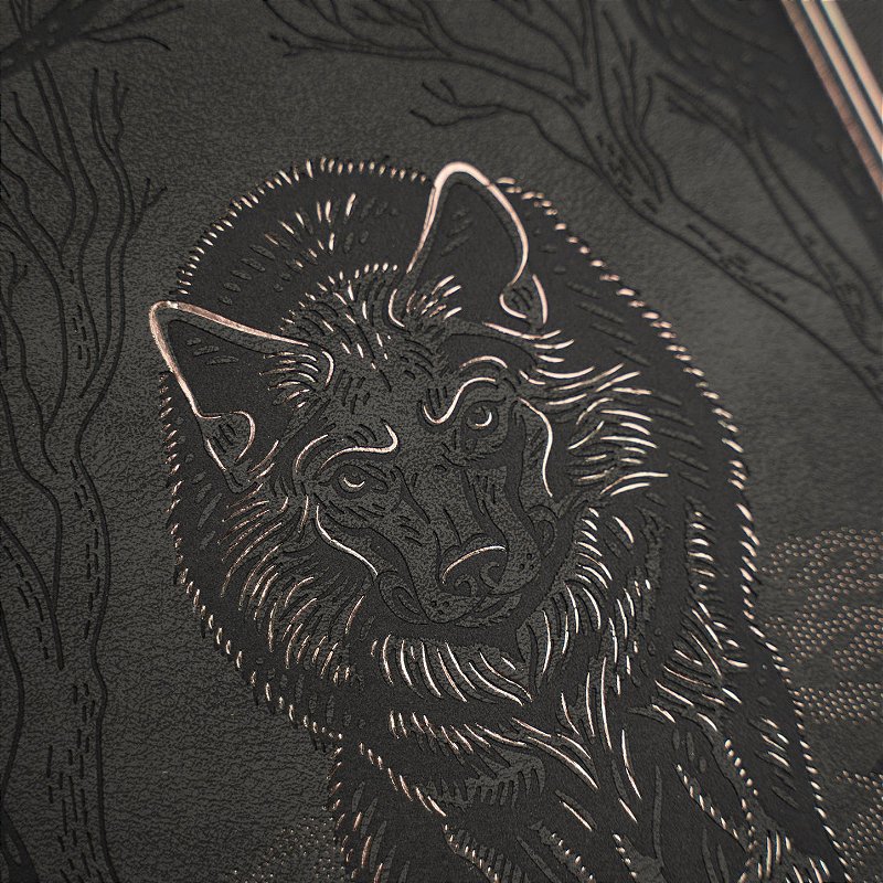 Journal Wolf in the Night - Archer & Olive