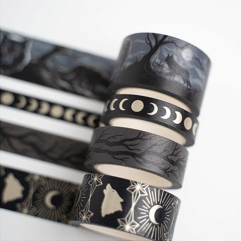 Washi tape: Wolf in the Night - Archer & Olive