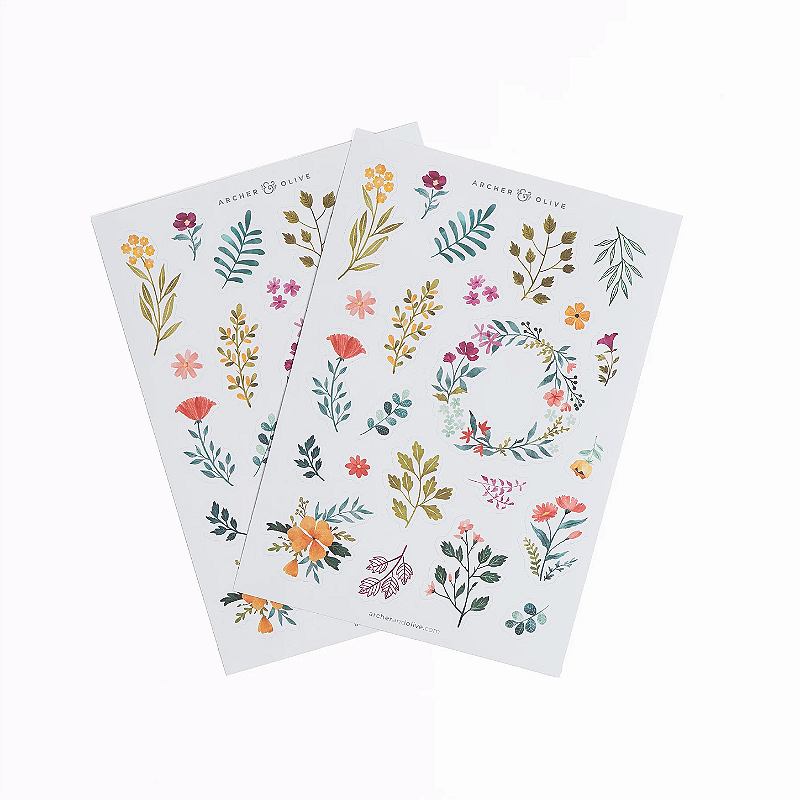 Stickers: Signature Floral - Archer & Olive